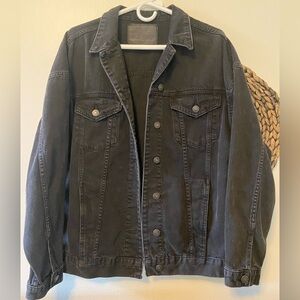 American Eagle Outfitters Men’s Black Denim Jacket